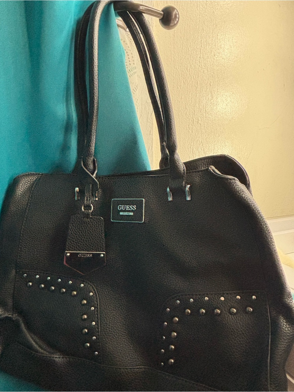 GUESS Black Studded Women's purse